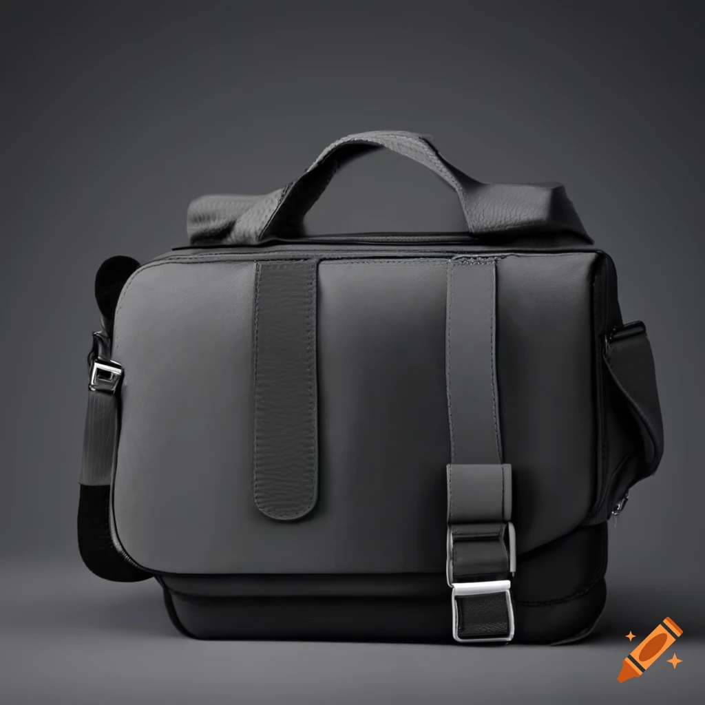 messenger bag with a stylish buckle