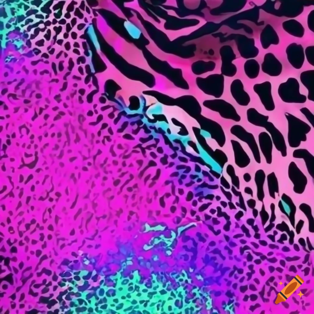 Sparkly leopard and zebra print background on Craiyon, image size:1024x1024
