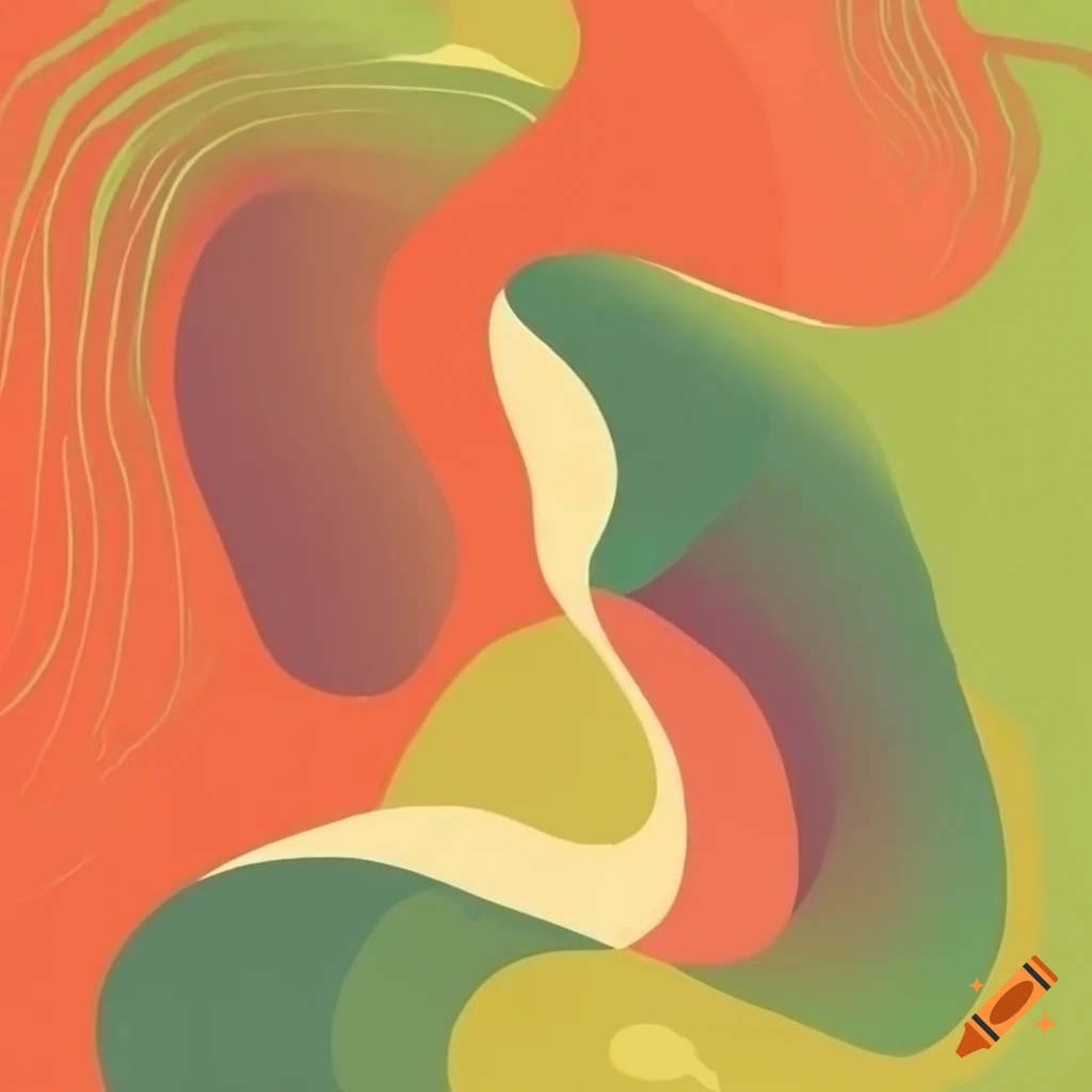 abstract and colorful art pattern