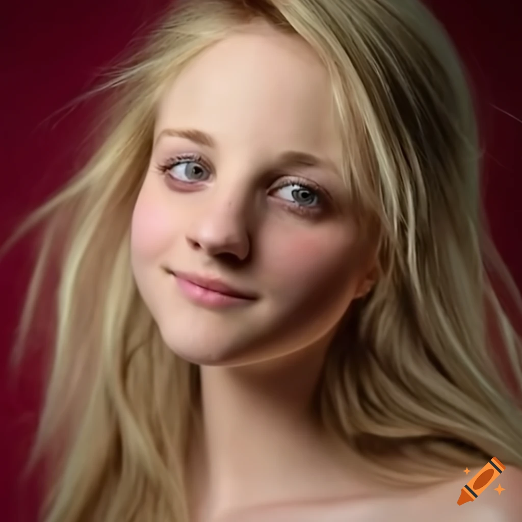 close-up portrait of a stunning young female with a soft smile