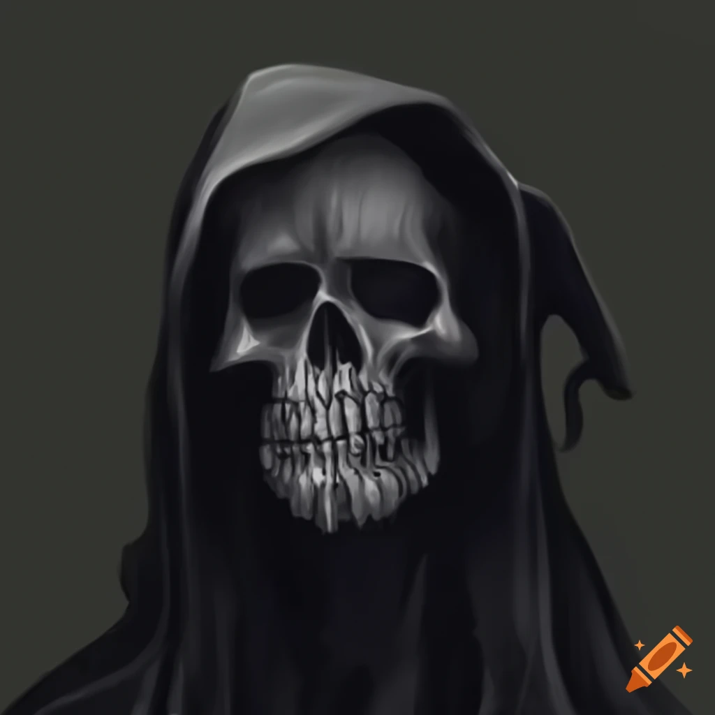 tactical grim reaper skull image