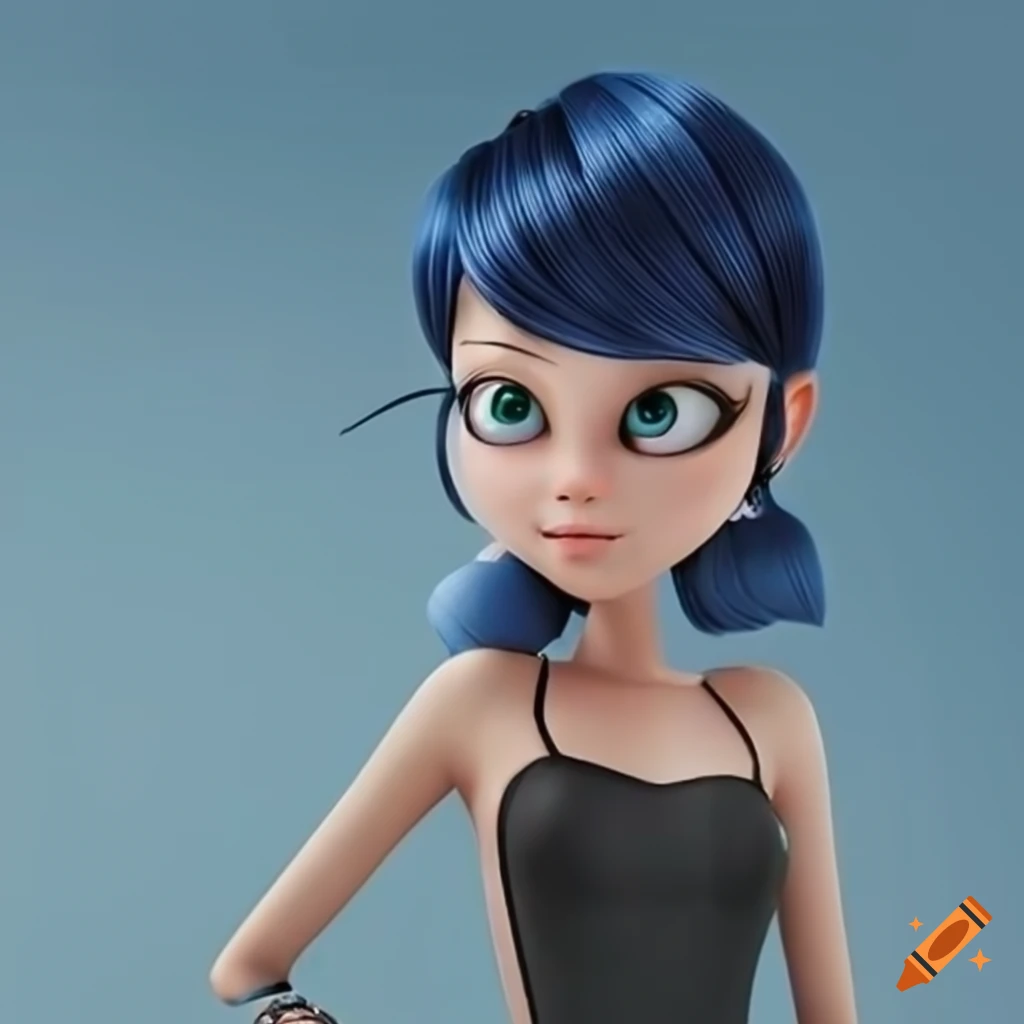 Marinette Dupain-Cheng in a stylish outfit