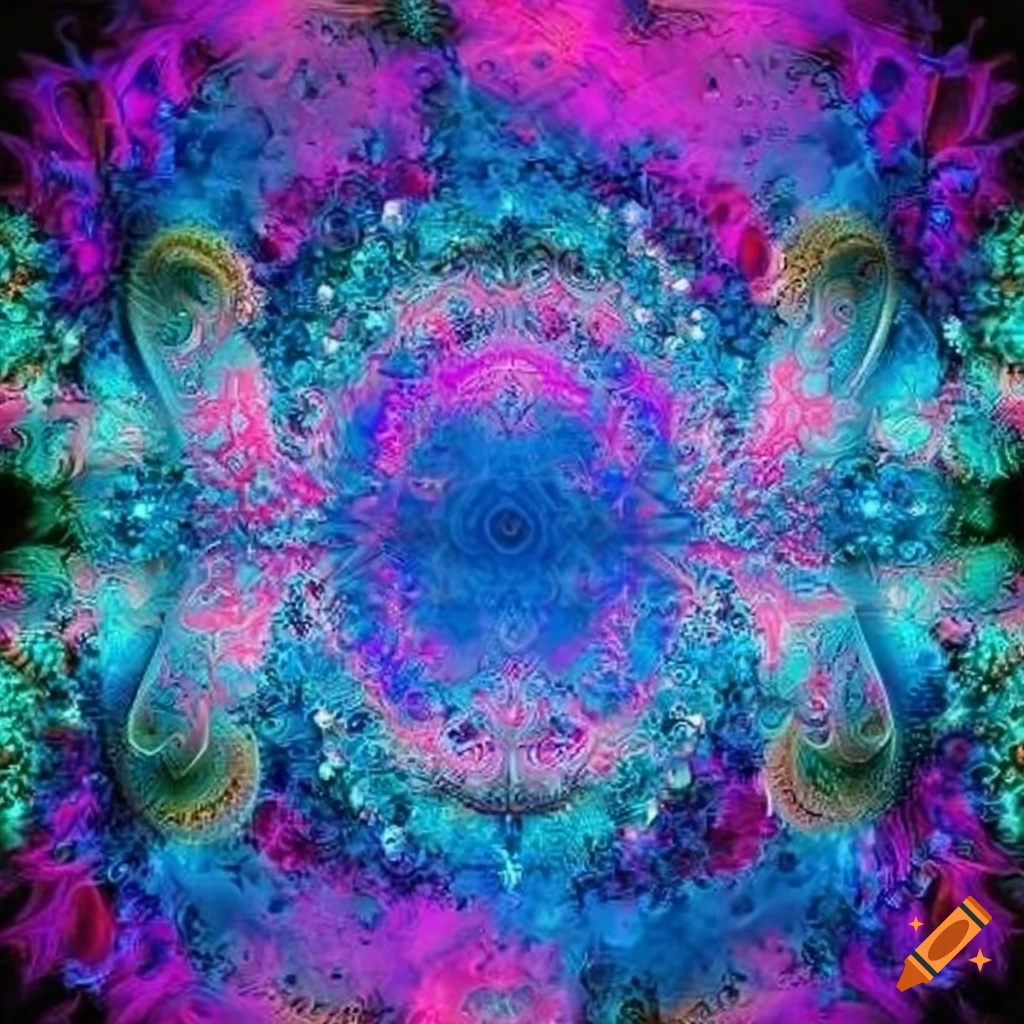 fractal art displaying the word "Vera"