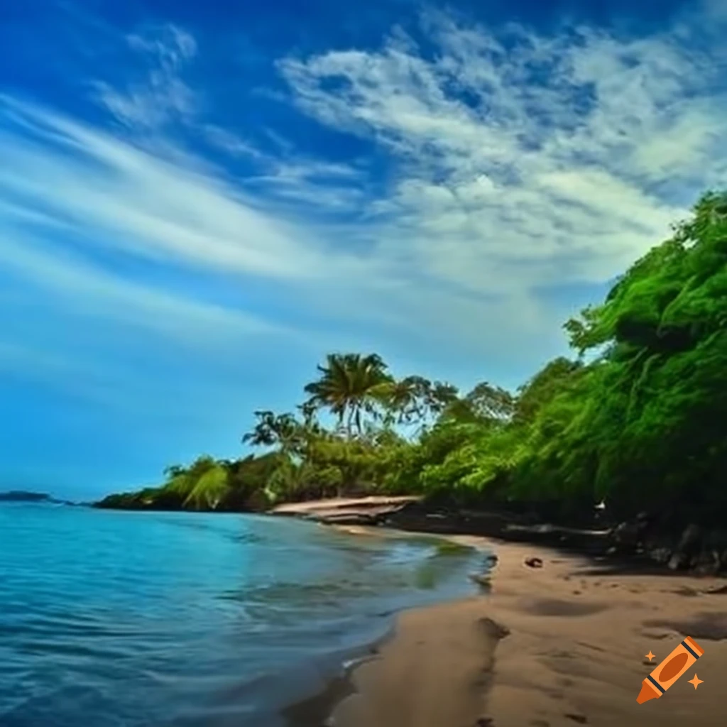 beautiful beach in Morong, Bataan
