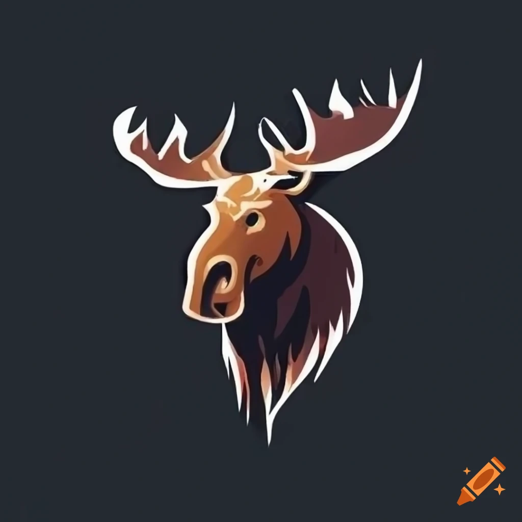 logo of a powerful moose
