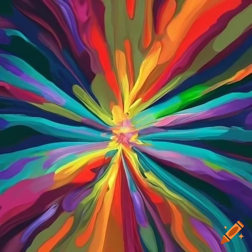 rainbow prism created by gemstones