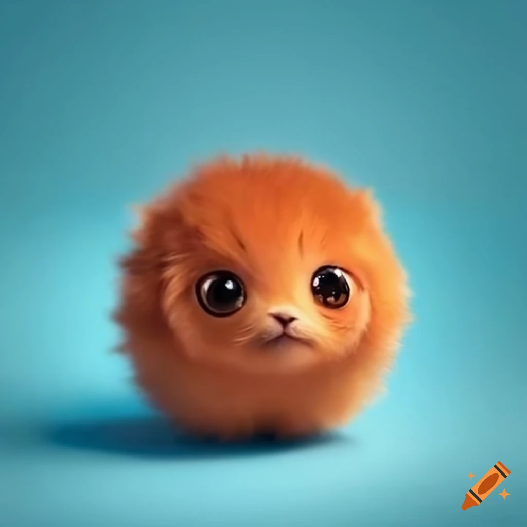cute furry ball