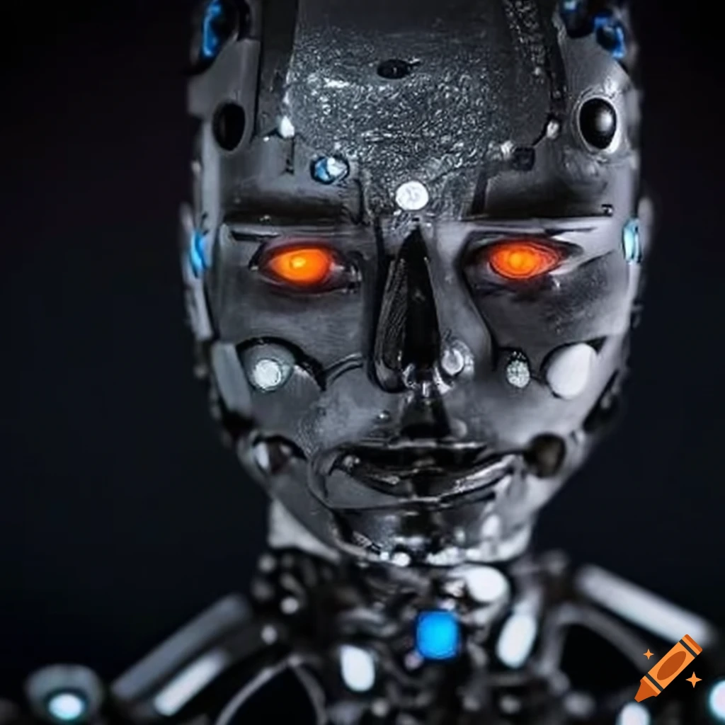 concept of a futuristic cyborg
