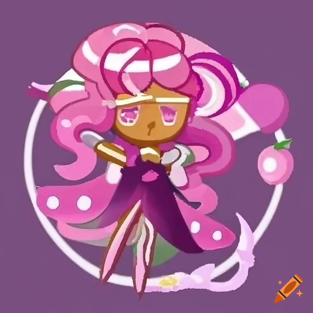 Pink Sugar Plum Cookie from Cookie Run: Kingdom
