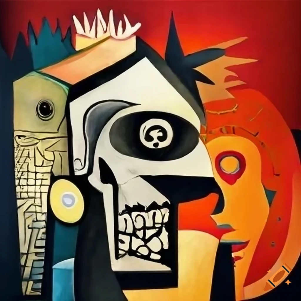 luxury painting of Guernica by Picasso