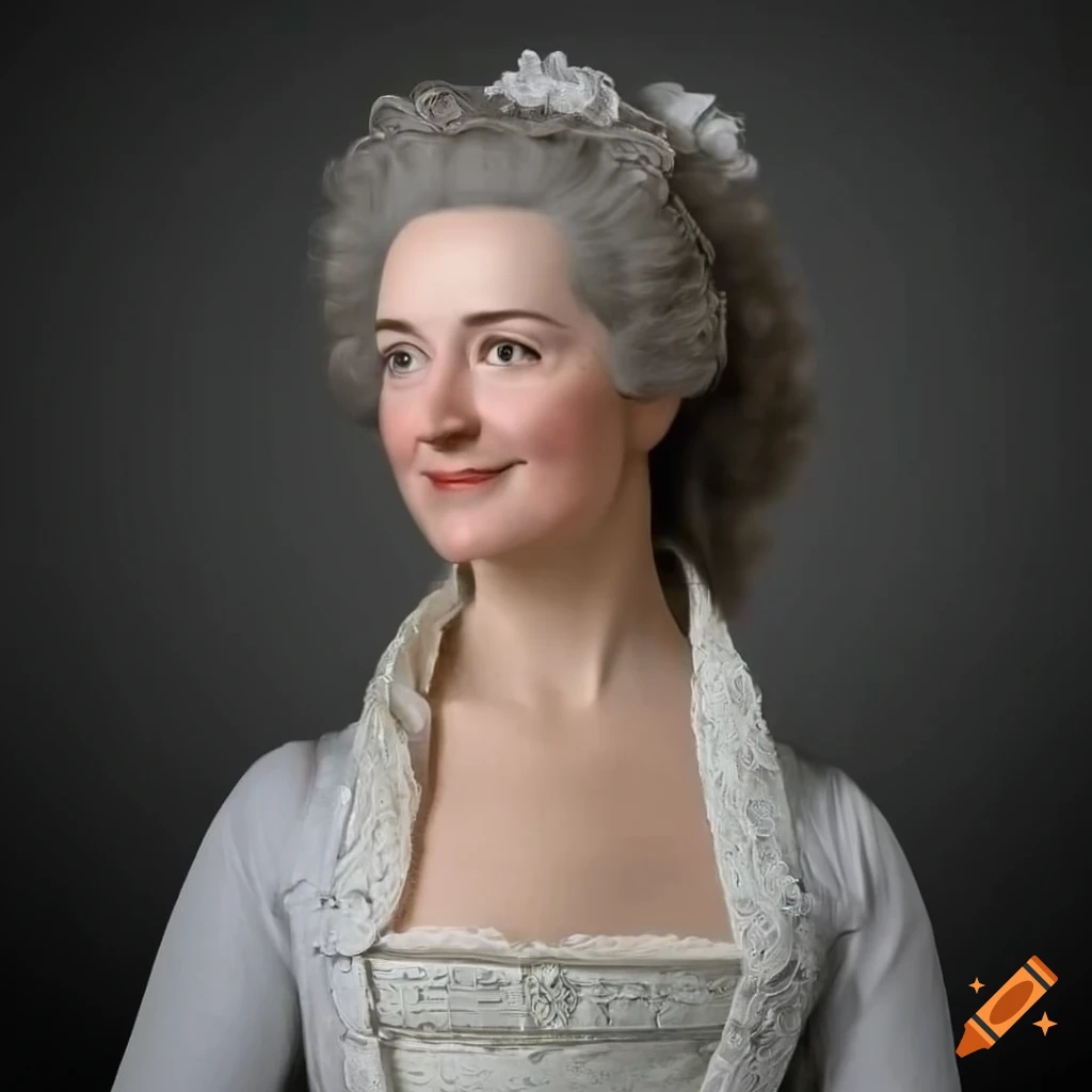 portrait of a Georgian English lady