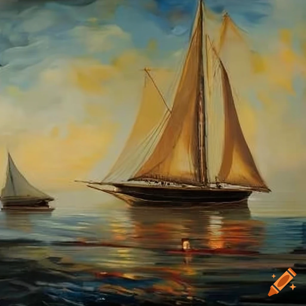 servers sailing on the ocean