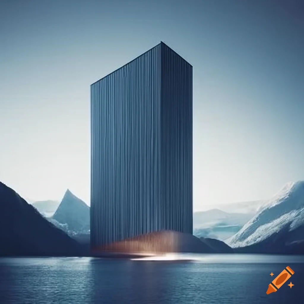 image of a minimalist tower architecture