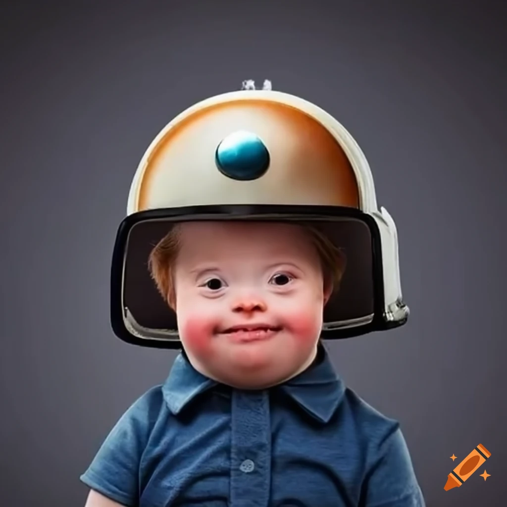 kid-with-down-syndrome-wearing-a-space-helmet-on-craiyon