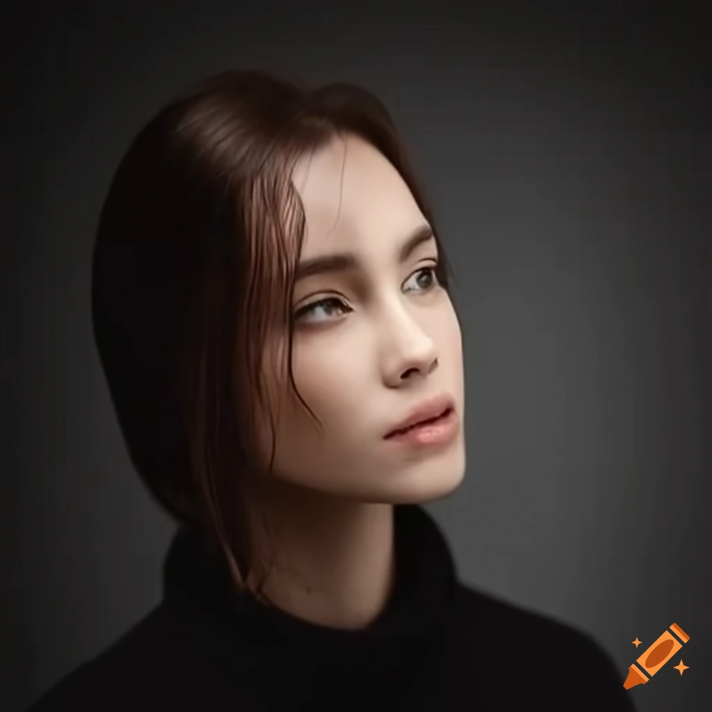 portrait of a person looking sideways