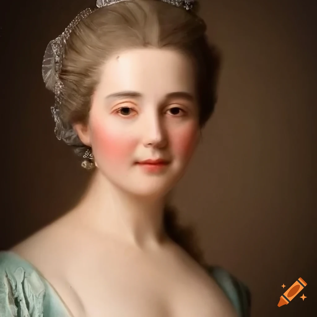 portrait of a lady with golden brown eyes