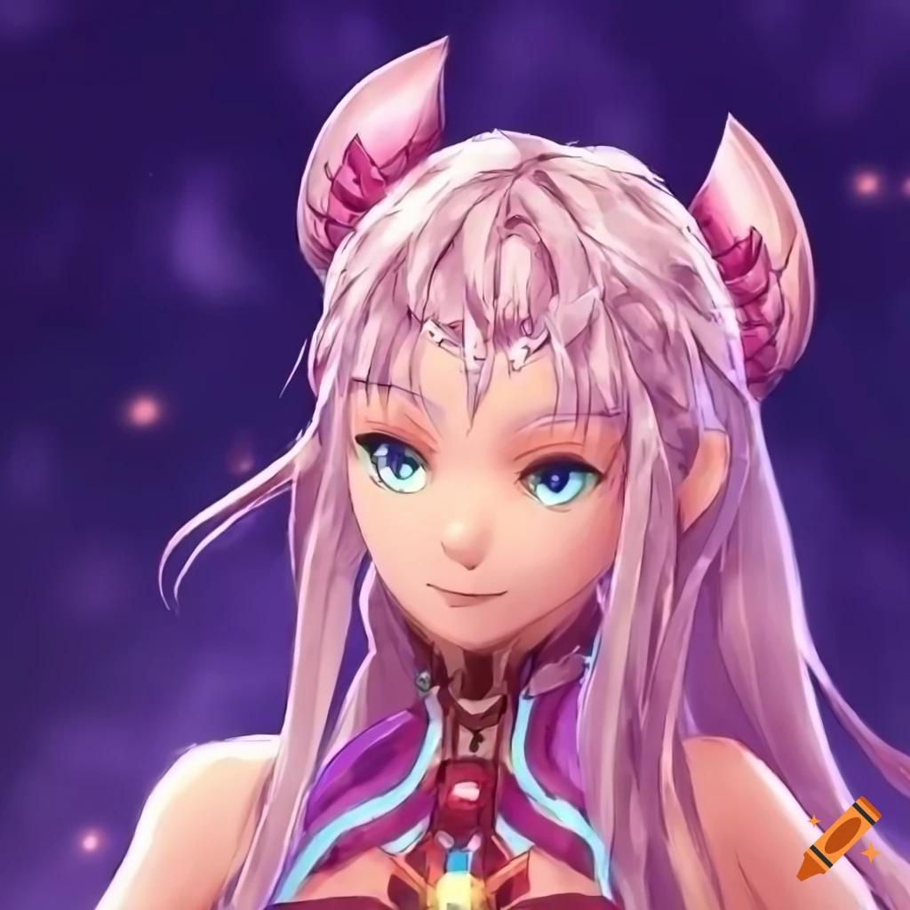 fanart of a happy Xenoblade Chronicles character