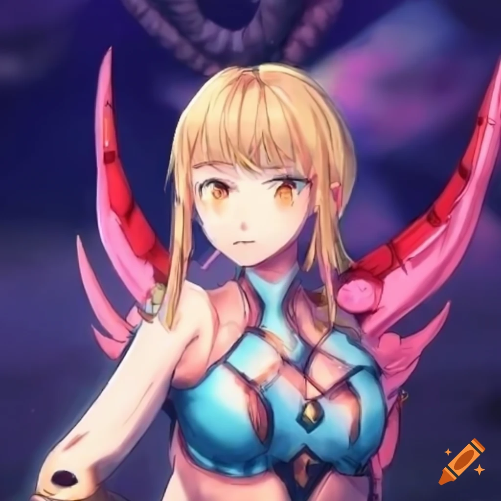 fanart of a happy Xenoblade Chronicles character