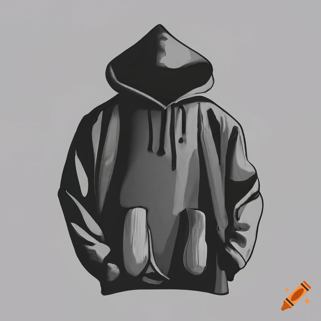 hoodie with drawstrings