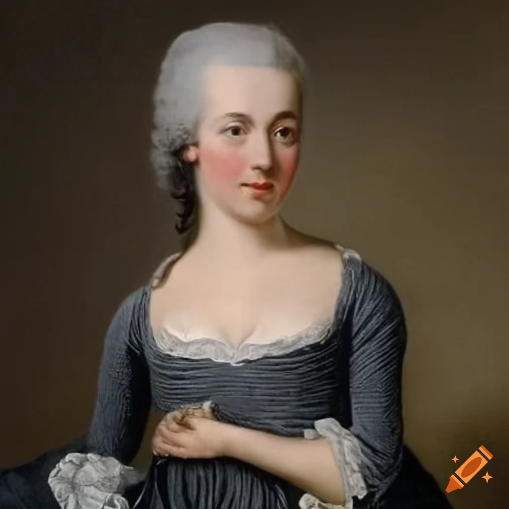 portrait of Ms. Mathilda Murray, a sensitive woman from a good family