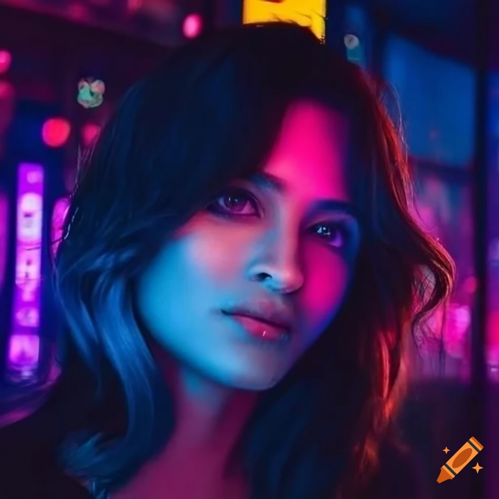 closeup portrait of a stunning Indian supermodel
