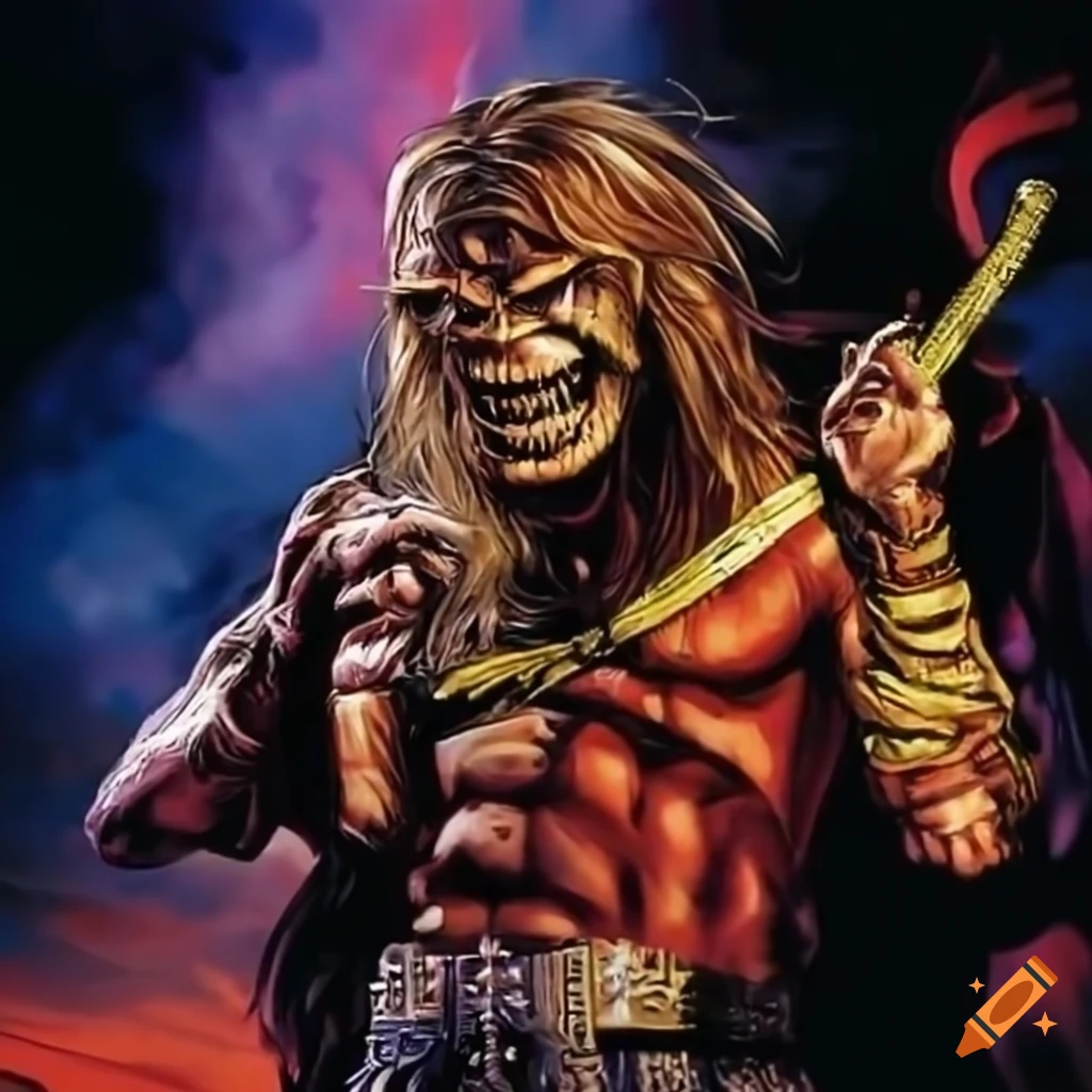 image of Iron Maiden's Eddie in Catalunya