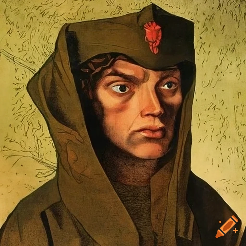 vintage illustration of Cobra Commander