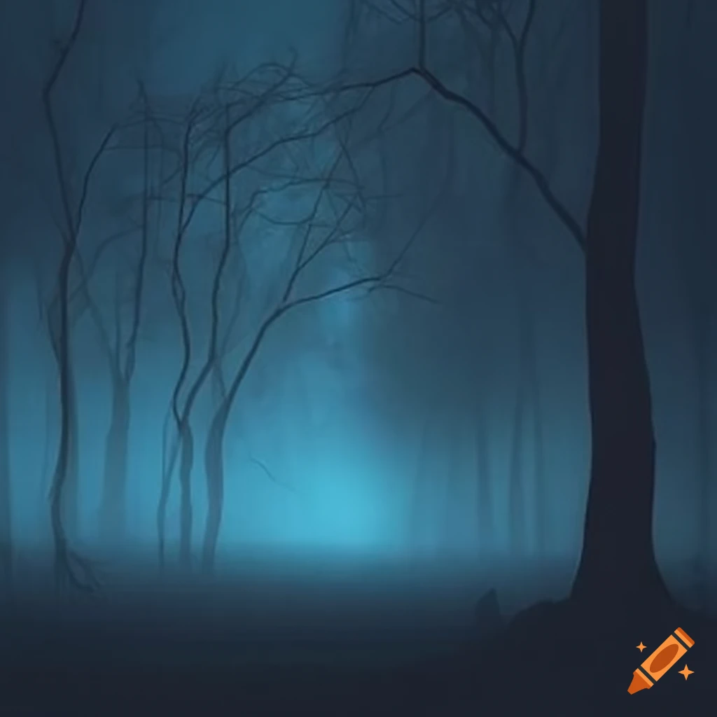 abstract shape of fog