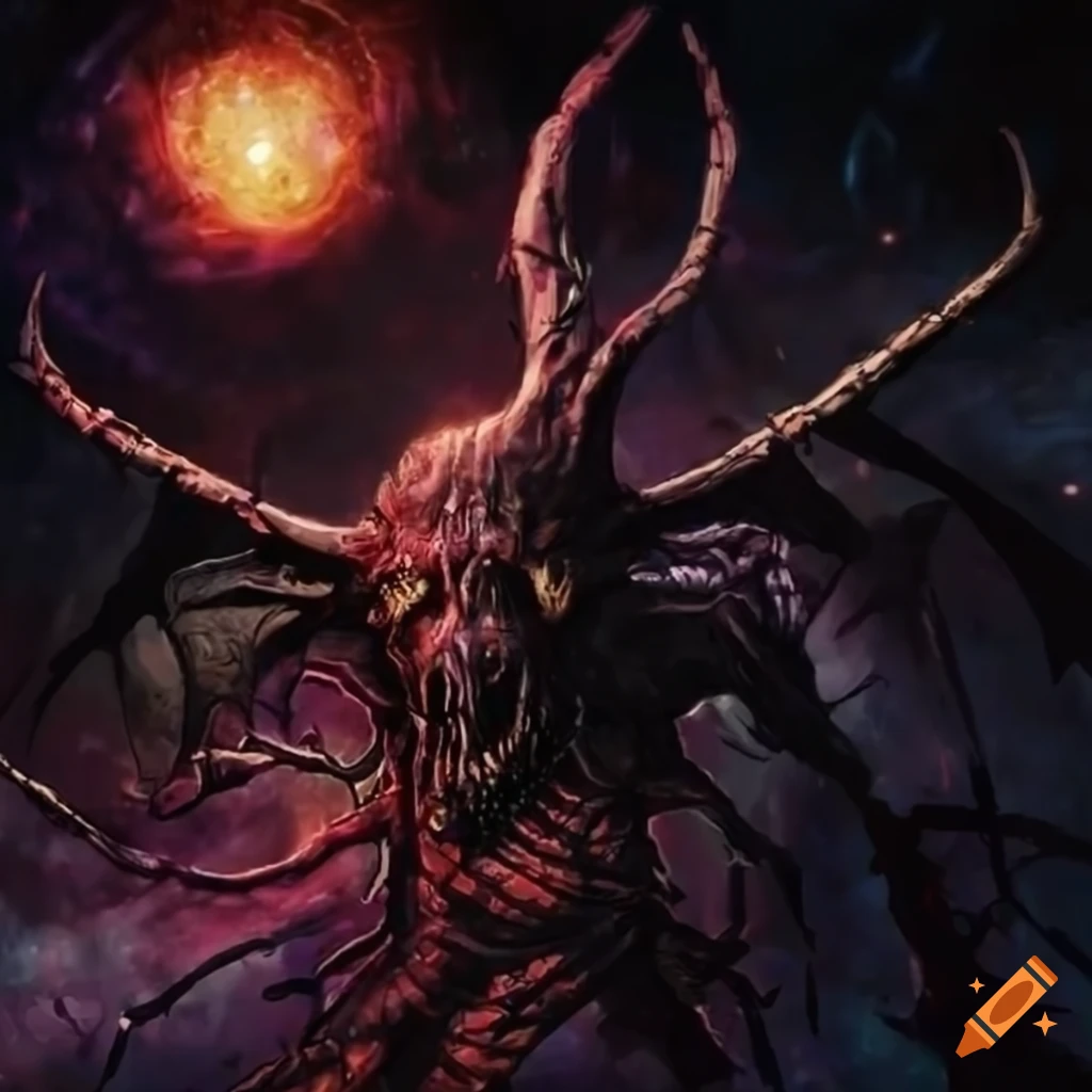 image of cosmic horror and insanity