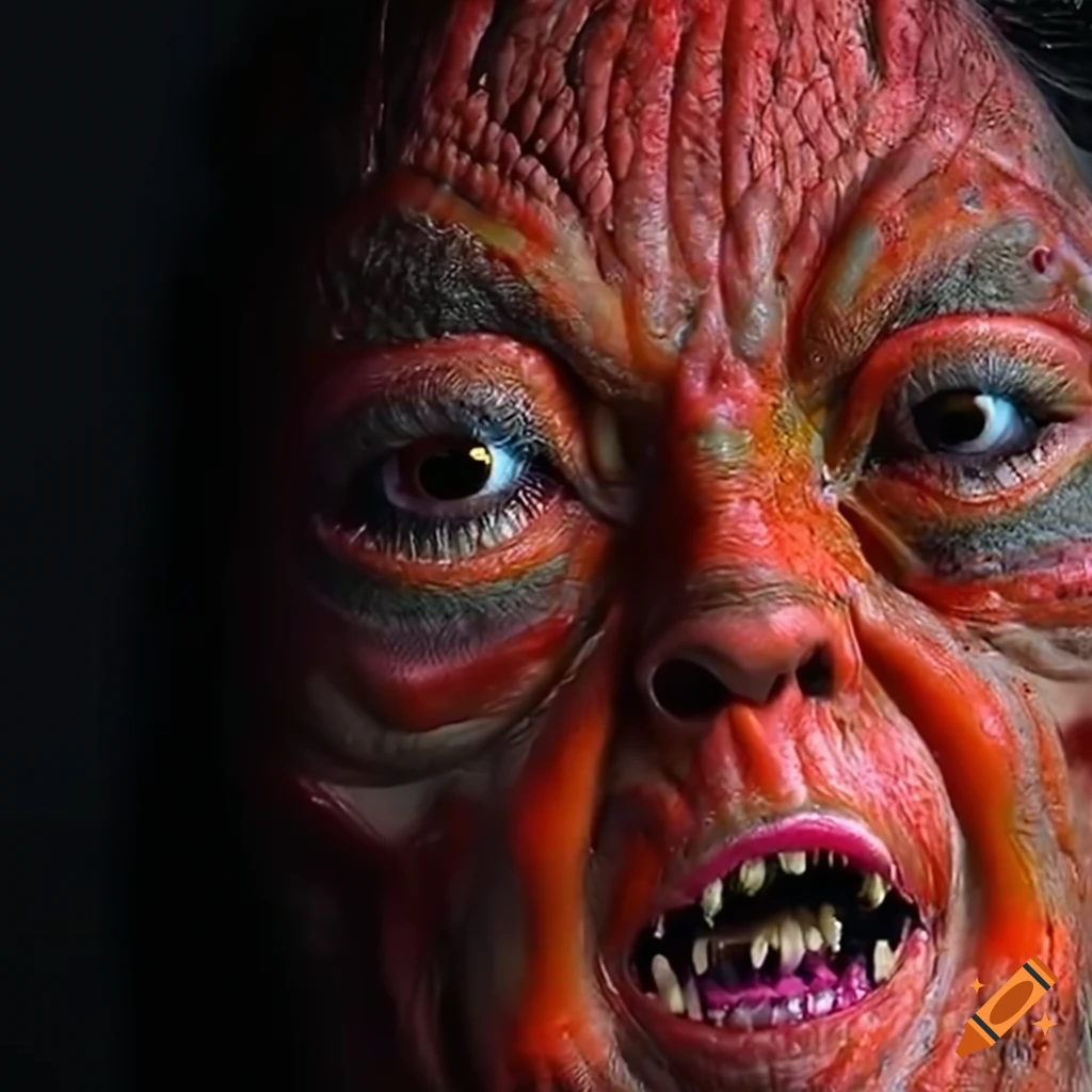 hyper realistic portrait of a goddess