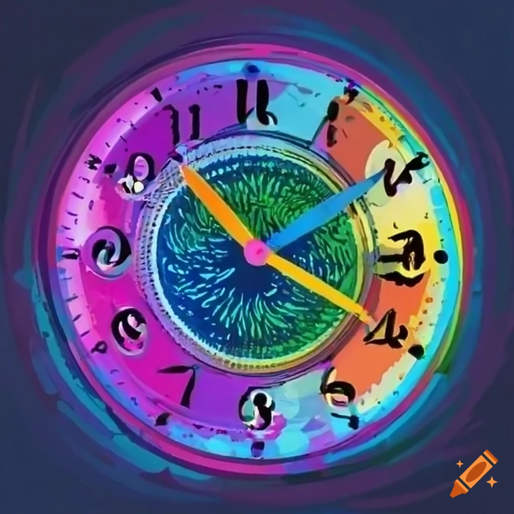 elegant clock with a bird decoration