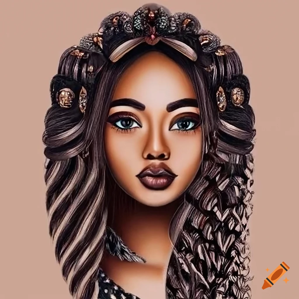 portrait of Leah Verrellia, a timeless beauty