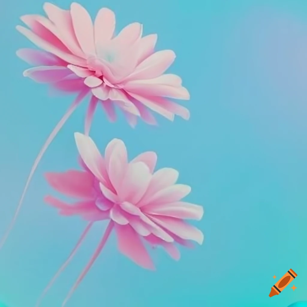 textured pastel flower background