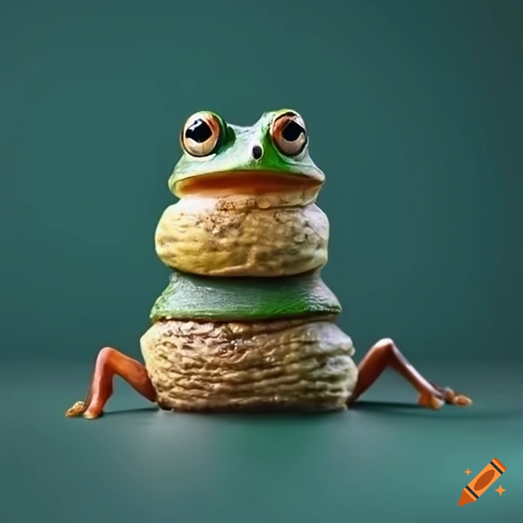 stack of frogs