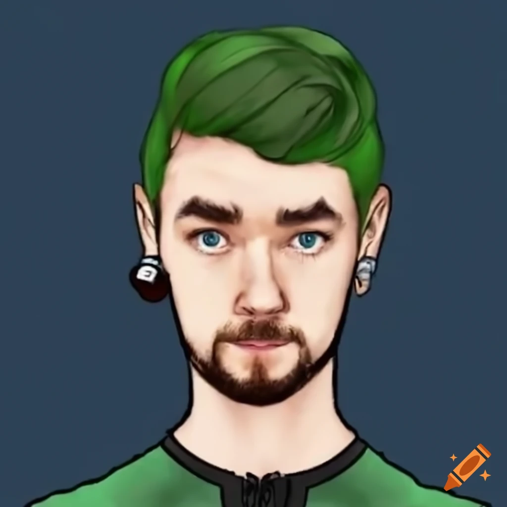Senior version of jacksepticeye on Craiyon
