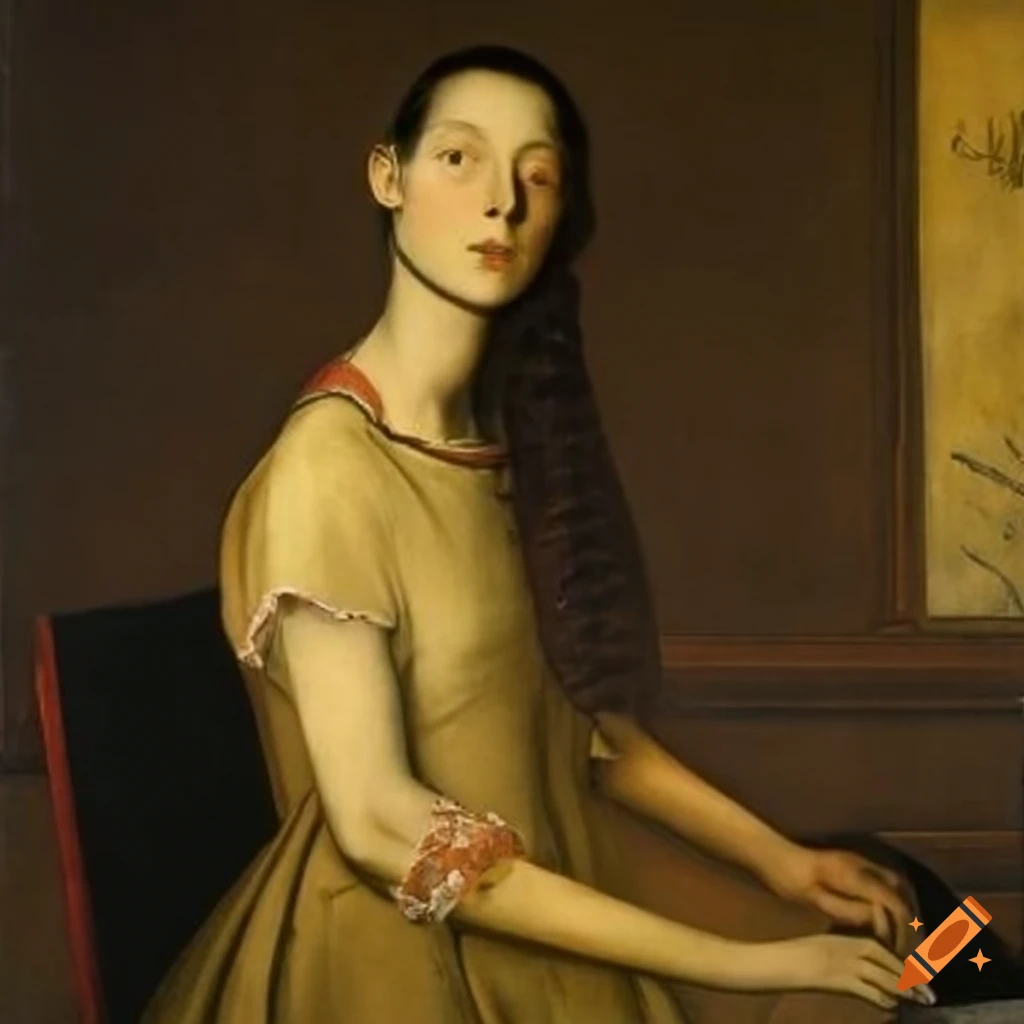 Balthus woman portrait painting
