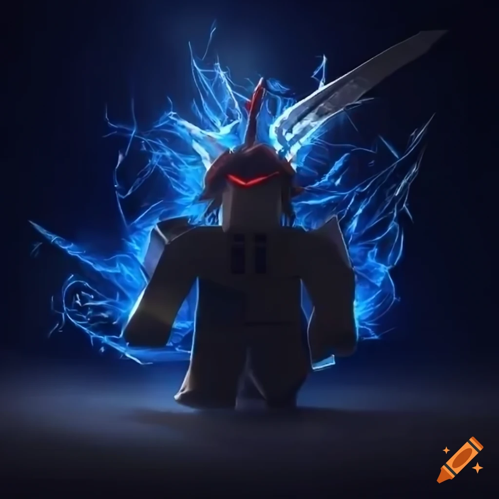 dynamic artwork for Roblox sword fighting game