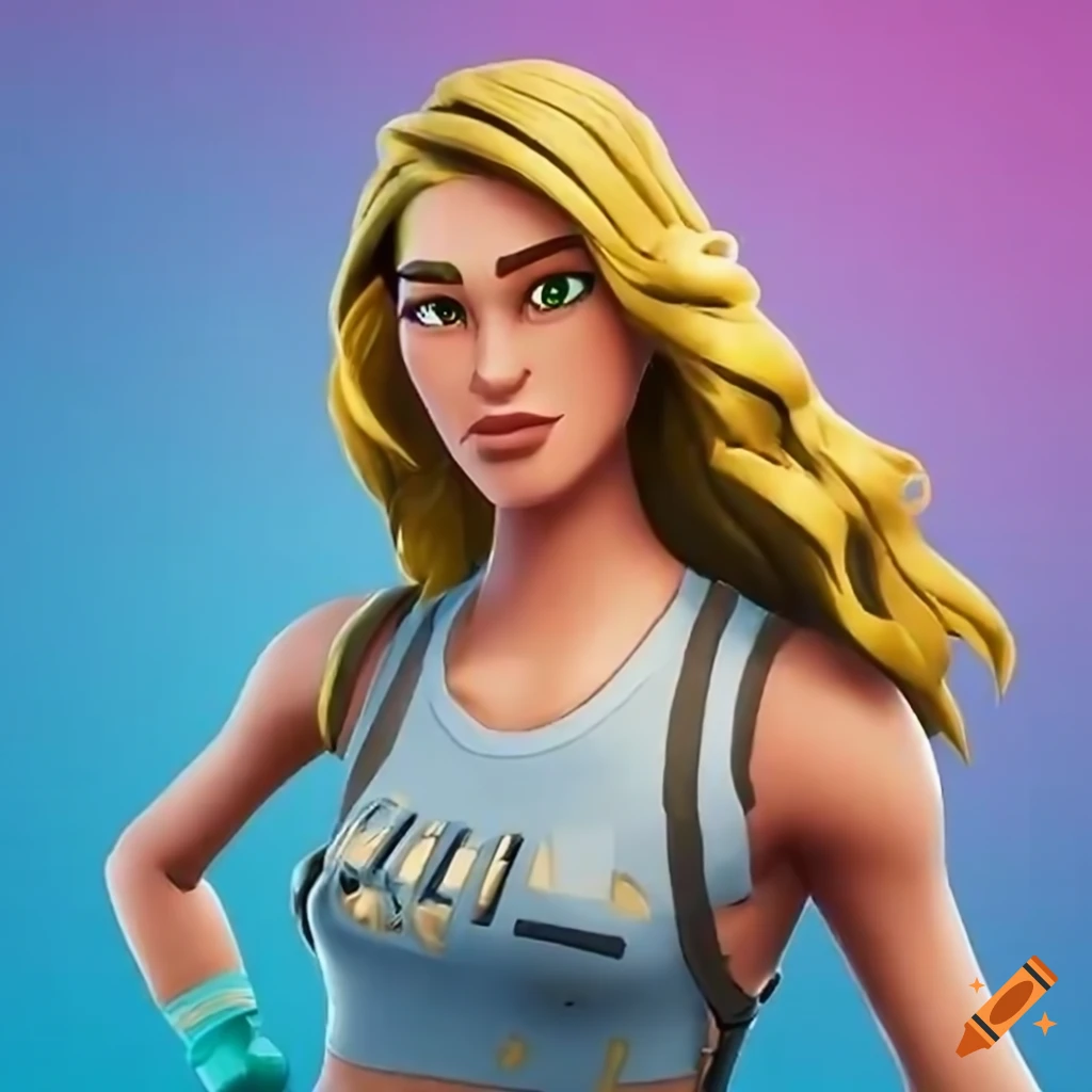 Person Playing Fortnite With Blond Hair On Craiyon 9042