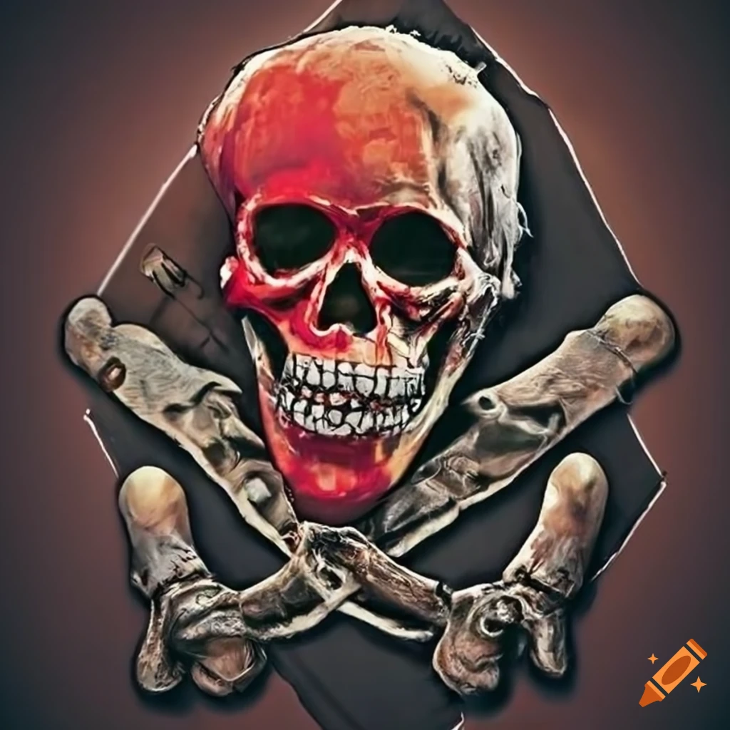 dieselpunk pirate flag