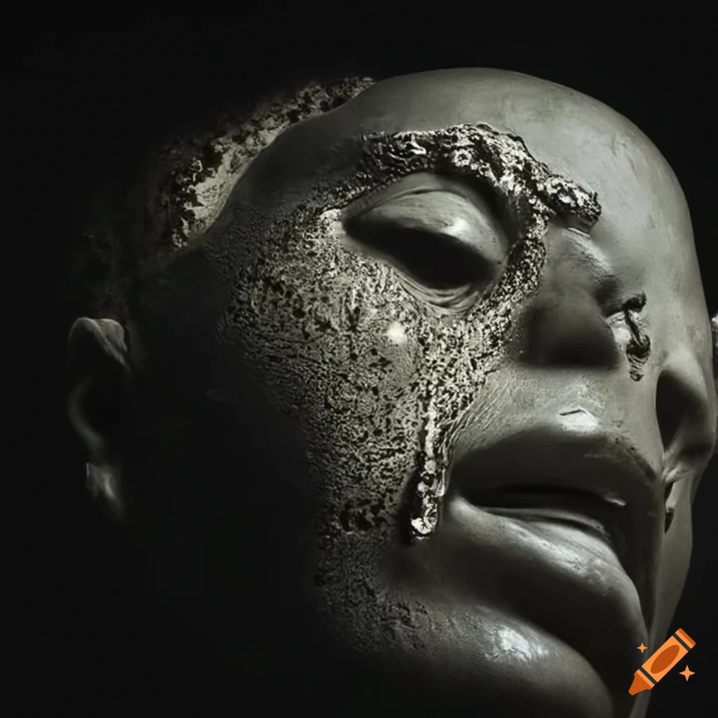 sculpture highlighting drug usage in the UK