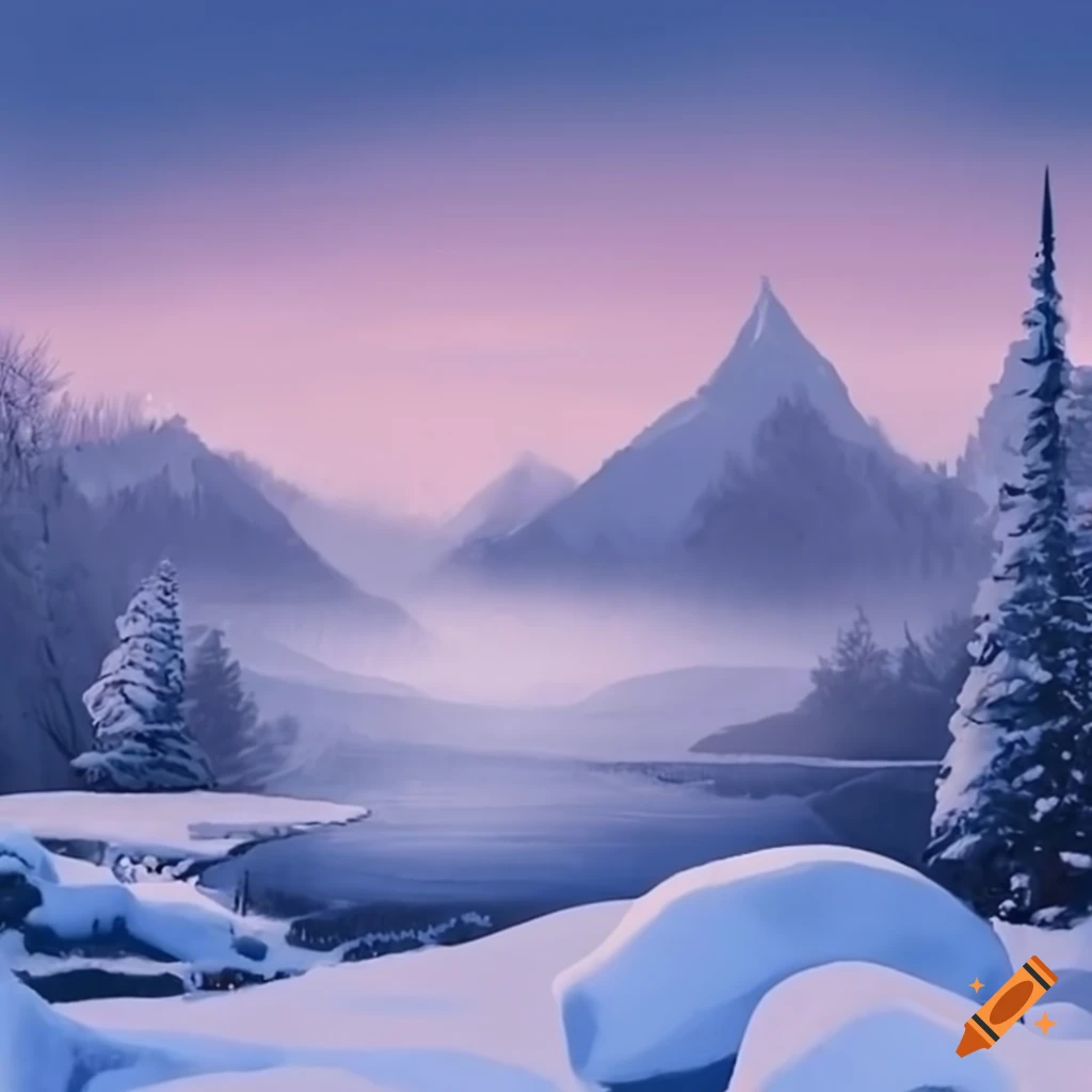 snowy landscape