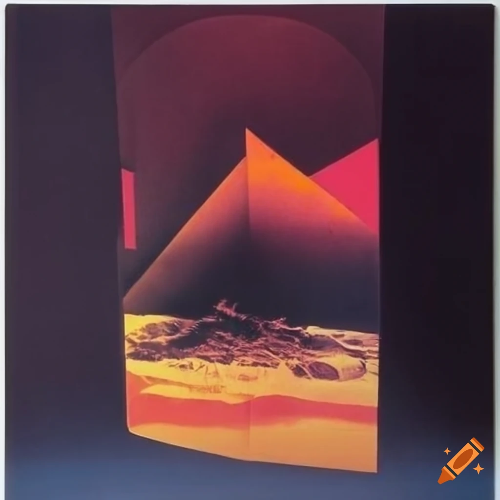 Slump Mirage album cover from the 1970s