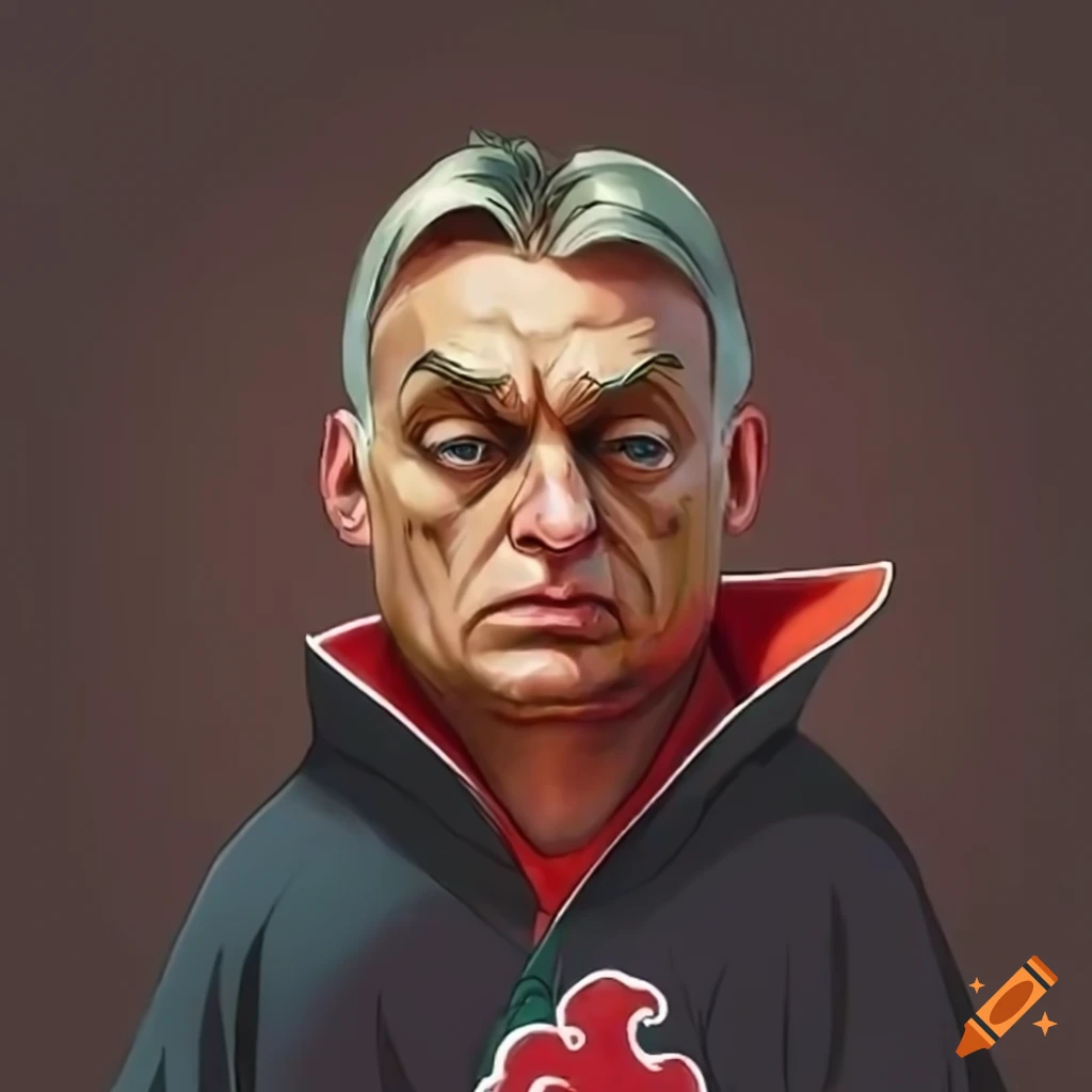 Image of orban wearing an akatsuki cloak
