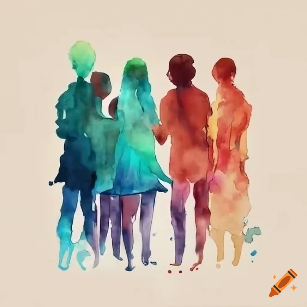 group of people praying in a room