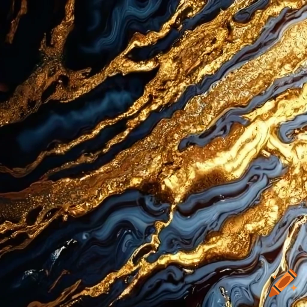 marble with golden veins pattern