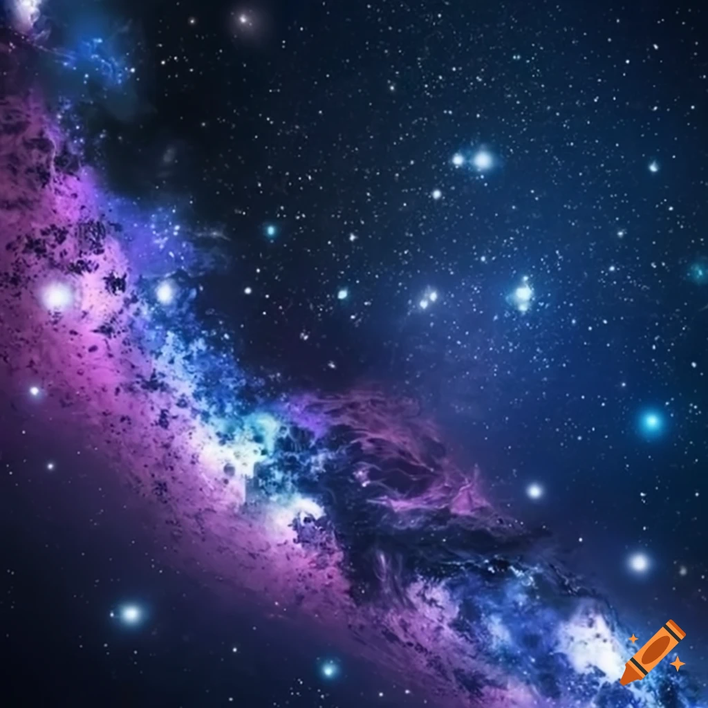 shiny and cool space image