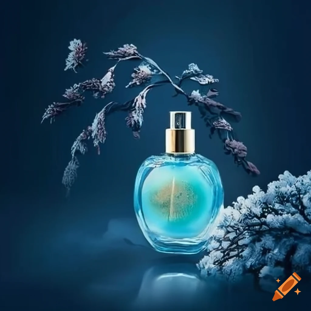 advertisement for a fragrance named A Winter Melody