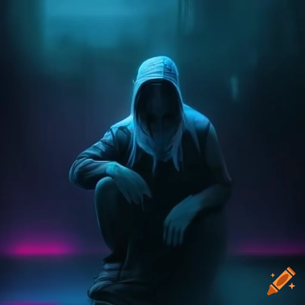 neon lights shining in the dark