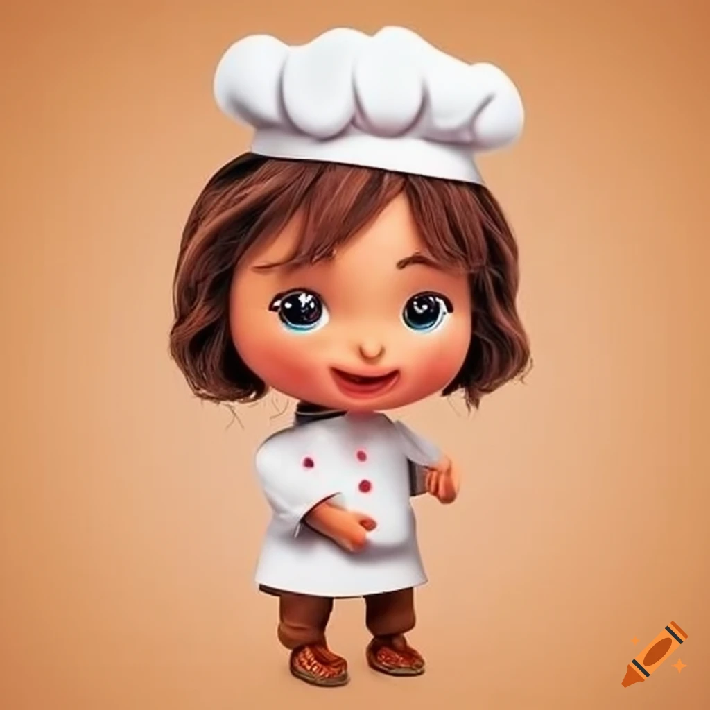 image of a child chef in the kitchen