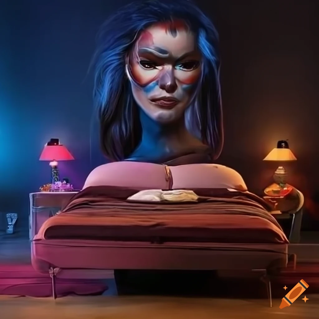 Retro x-men themed bedroom suite on Craiyon